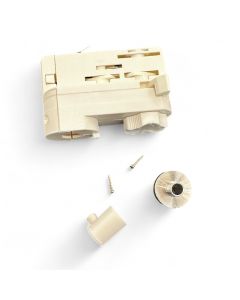 *Flash* Universal adapter og pendeladapter, til 3F skinne, hvid Treline