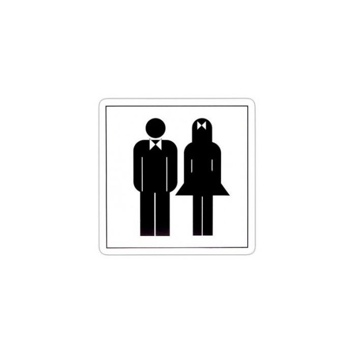 Pictogram Dame/herre toilet