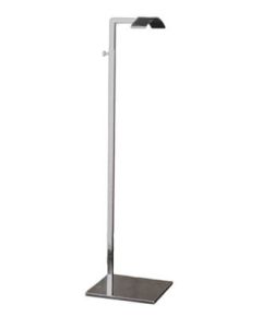 Taskedisplay - højdejusterbar H44-73 cm. Krom