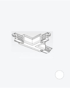 T-stykke, 1F, 230V, hvid