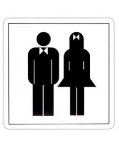 Pictogram Dame/herre toilet