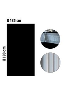 Forhæng til prøverum ( 135 x H190 cm ) - Vælg farve og antal